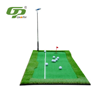 Hierba artificial golf putting green interior al aire libre